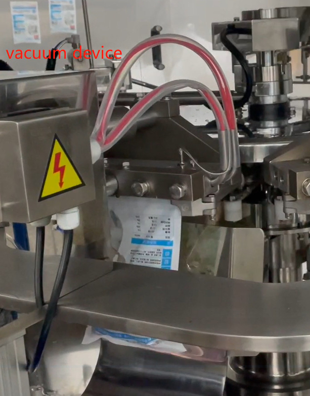 SS 304 Weigher Packaging Machine Icy Shrimp Workshop Packaging System الوزن المستهدف 200g ~ 1500g