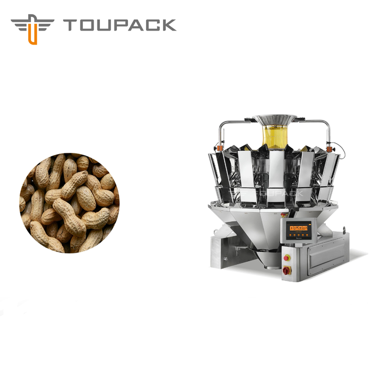 الوقوف الحقيبة الوزن العمودي آلة التعبئة والتغليف 2.5kg الفول السوداني الكاجو آلة التعبئة والتغليف