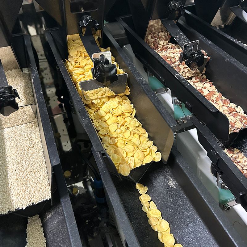 المكسرات المختلطة الفول السوداني المجفف والبذور وجبة خفيفة الزجاجات البلاستيكية الزجاجات ملء وتغليف آلة ملء للزجاجات