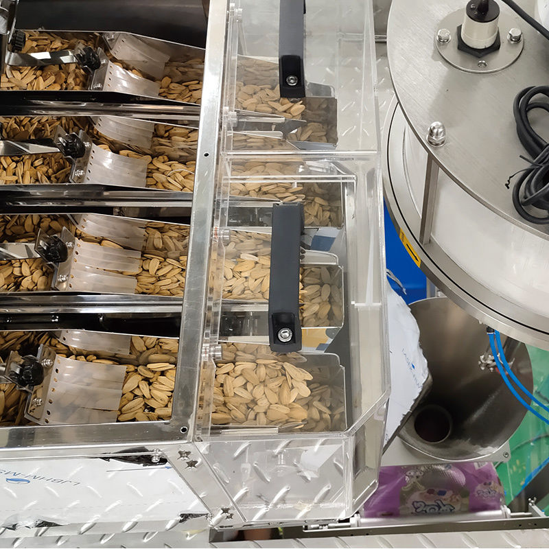 أوتوماتيكية 200g 300g 500g الشكل الرأسي ملء وتختم آلات التعبئة والغلاف مسحوق ملء آلة كيس Doypack حليب البروتين مسحوق تعبئة آلة