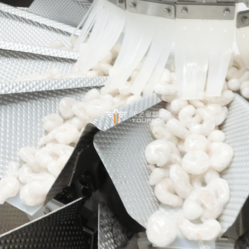 1kg 2kg الدجاج الدواجن النقود الأجنحة اللحوم المعدة مسبقاً كيس متعددة الرؤوس الوزن الوقوف كيس الدوار ملء الختم آلة تعبئة