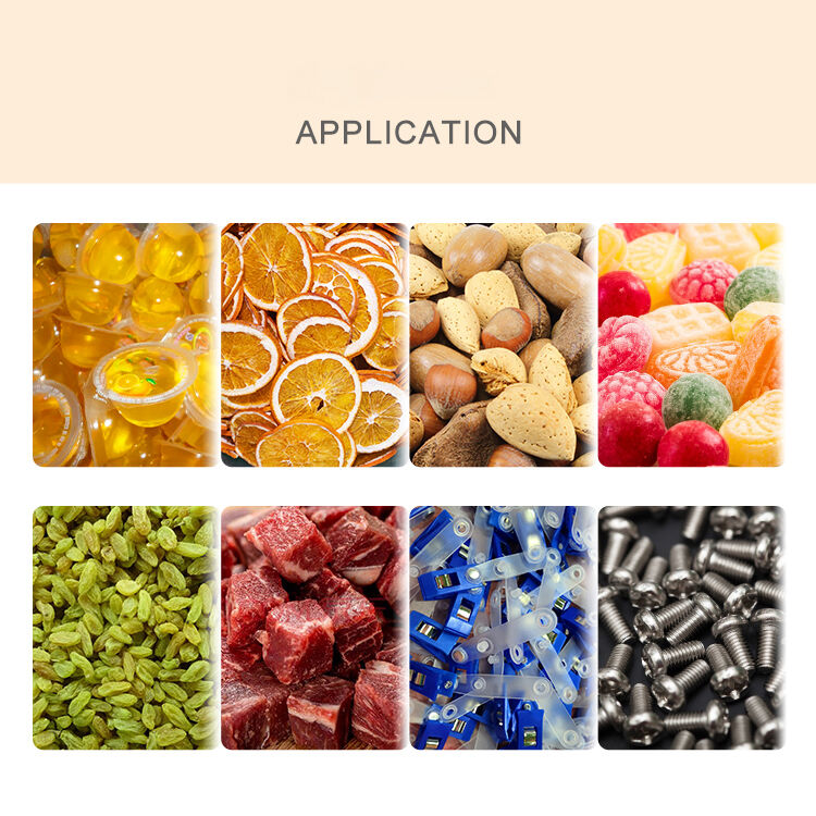 آلة تعبئة الحبيبات التلقائية رقائق البطاطا كلها في خط إنتاج واحد لوزن وتعبئة الأكياس