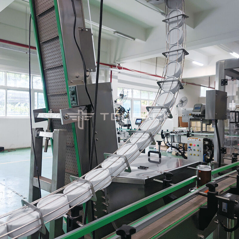 خط آلة تعبئة الزجاجات البلاستيكية للخوخ المفروم المجفف عالية الدقة