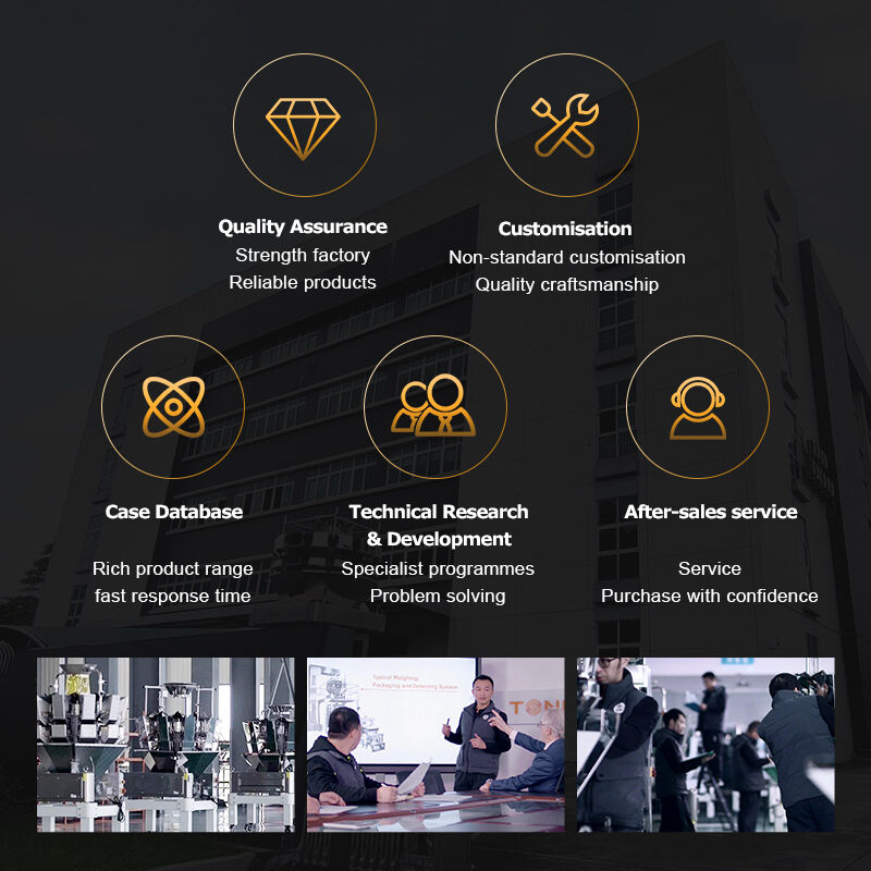 خط تعبئة صينية أوتوماتيكي مع ميزان متعدد الرؤوس لمنتجات اللحوم والروبيان الطازج