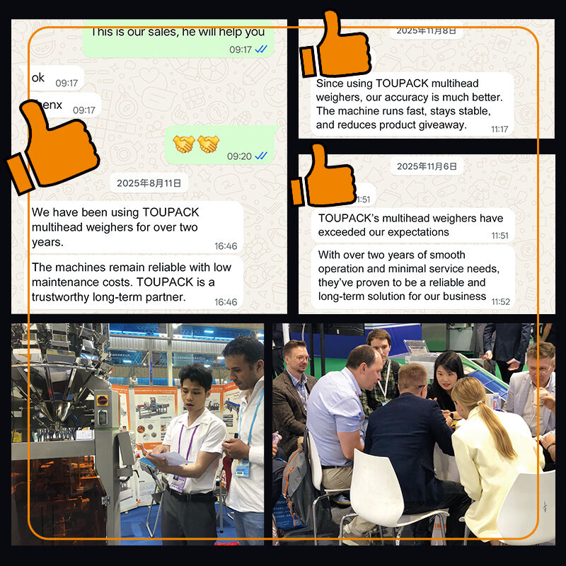 آلة تعبئة ووزن طعام الحيوانات الأليفة عالية الدقة لخط إنتاج طعام الكلاب بالمكونات المختلطة