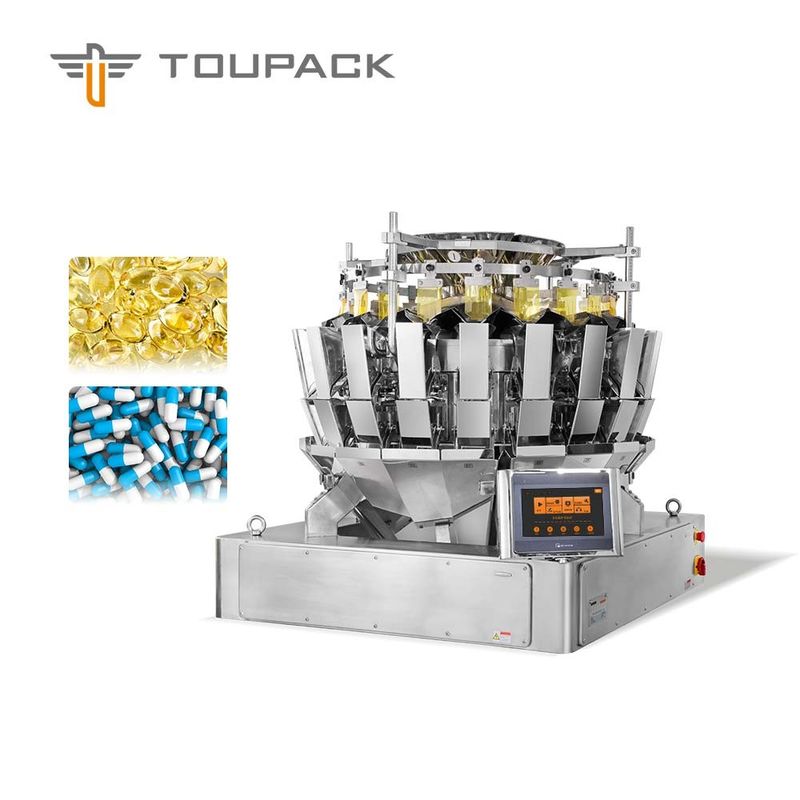 PLC SS304 2.5L 5L آلة وزن وتعبئة أوتوماتيكية لطب حبوب منع الحمل