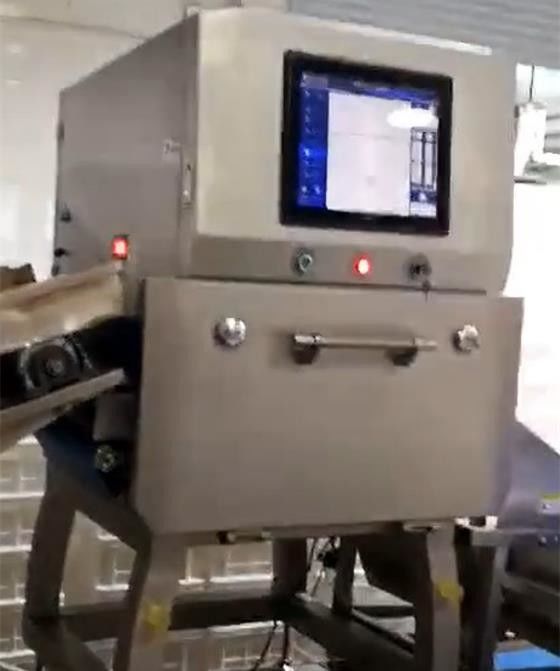 1 Microsievert / H X Ray أنظمة فحص الأغذية SUS304 كاشف لرقائق المكسرات