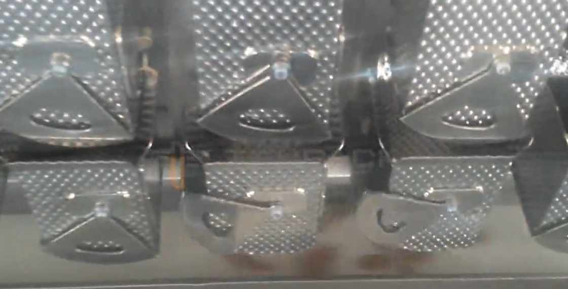 MCU Control Multi Head Weigher للحوم المطبوخة وحشو الوجبات السريعة 50 كيس / دقيقة