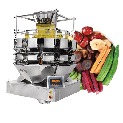 0.5m3 / min آلة تغليف الوجبات الخفيفة رقائق الصور L1400 * W1000 * H1800mm
