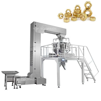 الصلب المقاوم للصدأ 304 آلة التعبئة التلقائية