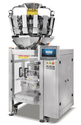 آلة التعبئة والتغليف العمودية Multihead Weigher VFFS لوزن الطعام