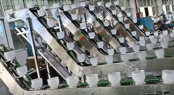 الفولاذ المقاوم للصدأ 304 60p / M عاء الناقل لرفع Granuar