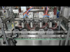 آلة تعبئة معجون الفول آلة تعبئة السوائل بأربعة رؤوس