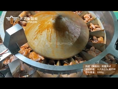 الطعام المخلل اللزج أجنحة الدجاج و شريحة الدجاج المسمار متعدد الرؤوس