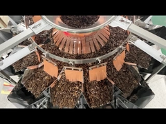 آلة تعبئة سابقة للكرات السكرية والوجبات الخفيفة آلة تعبئة الفول البيضاء آلة تعبئة