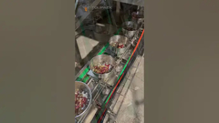 طعام الببغاء خط التعبئة والتغليف المختلطة وزنها مع 32 رأس